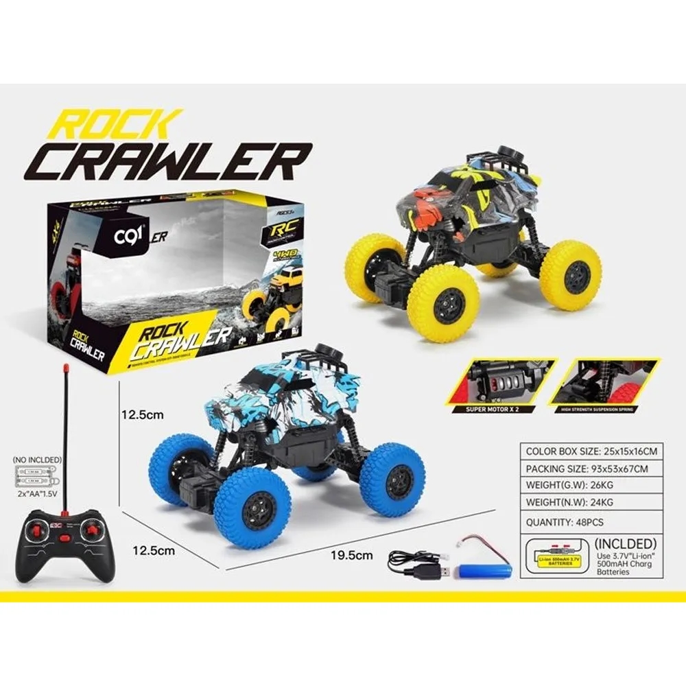 ( NET) Graffiti-Designed Remote-Controlled Rock Crawler