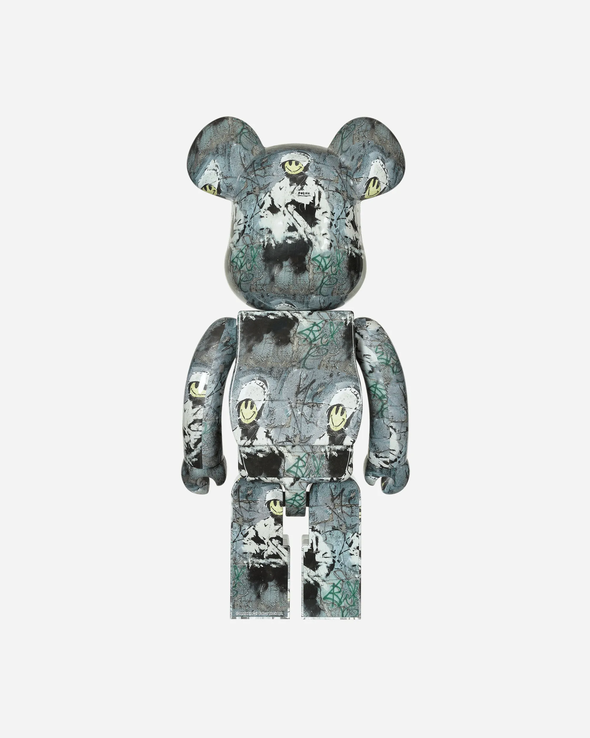 1000% Riot Cop Be@rbrick Multicolor