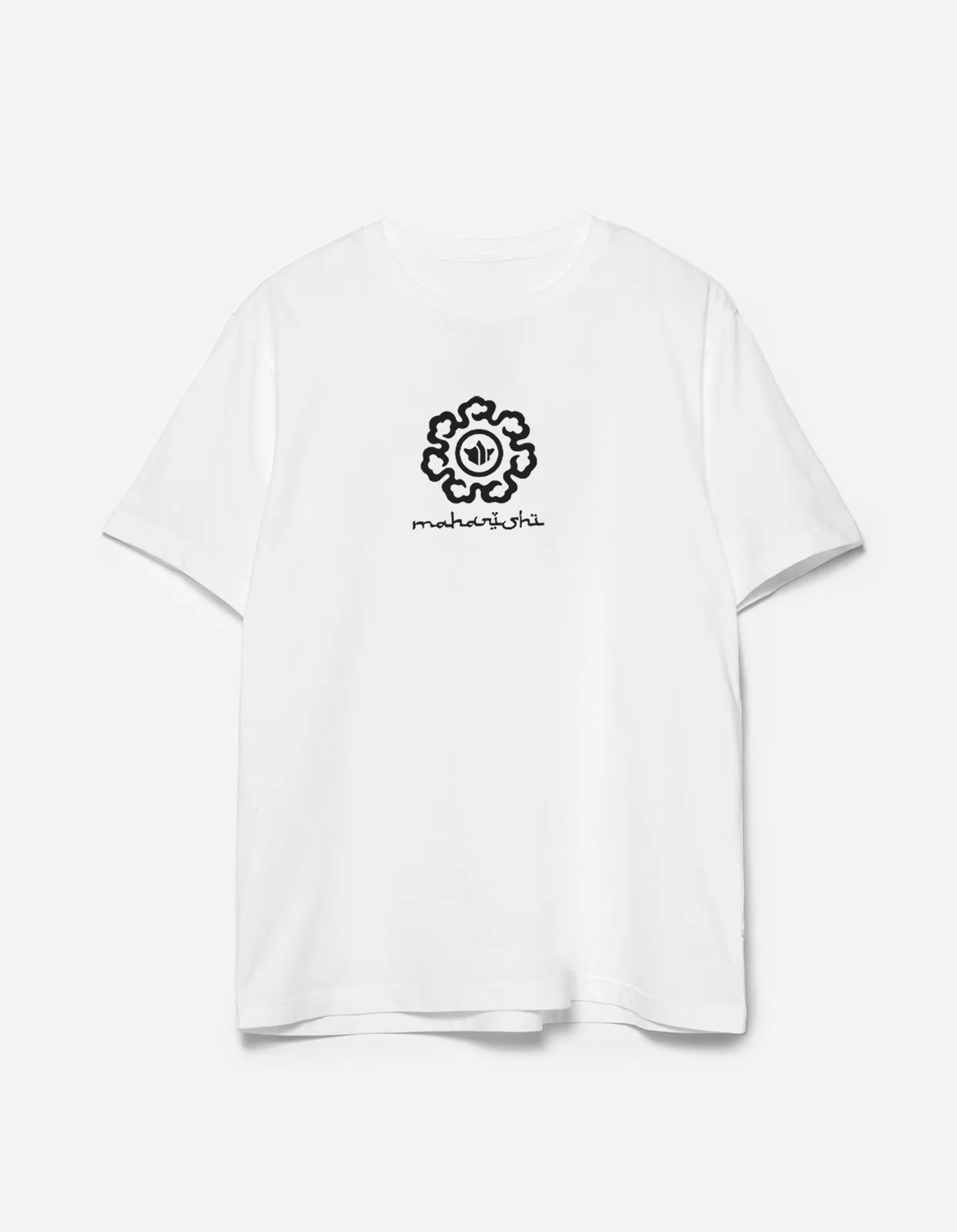 1378 Spiral Temple T-Shirt White