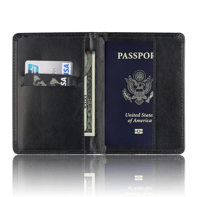 2018 Card Holder Purse Multi-Function Bag Cover On The Passport Holder Protector Wallet Business