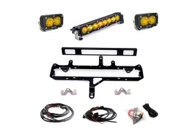 2024  Toyota Tacoma Baja Designs S8 10in / S2 Pro Grille Light Kit - Amber