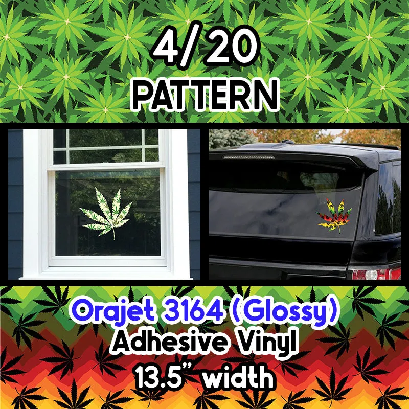 4/20 Orajet 3164 Patterned Adhesive Vinyl (13.5" x 12")