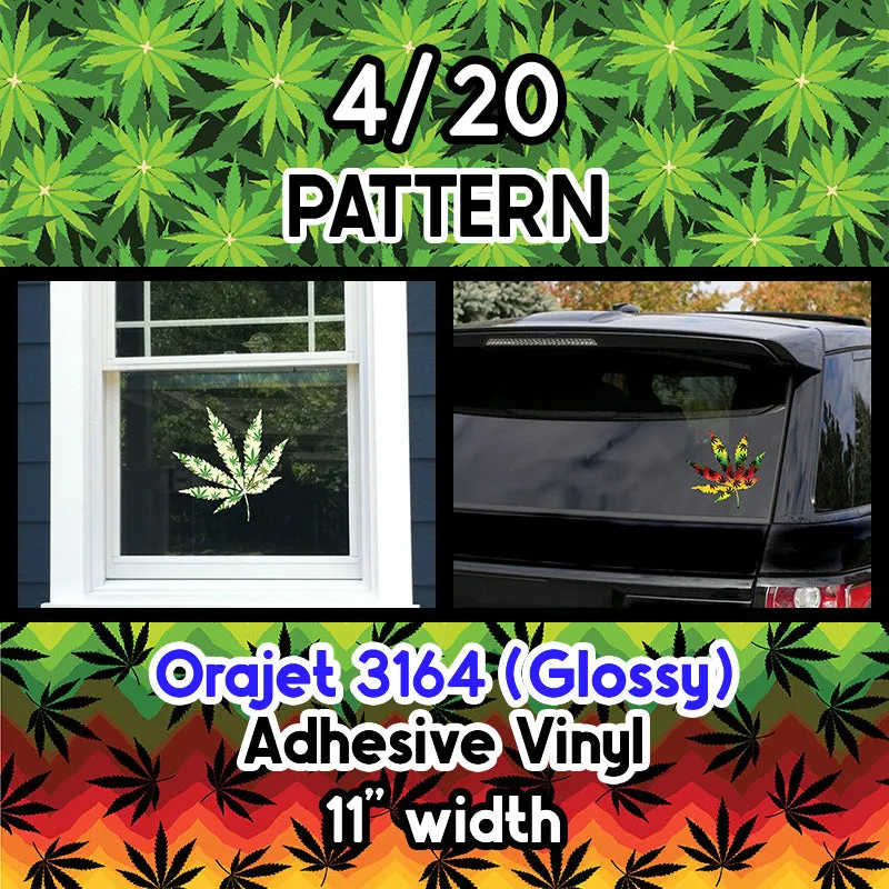 4/20 Patterned Adhesive Vinyl - Orajet 3164 (11" x 12")