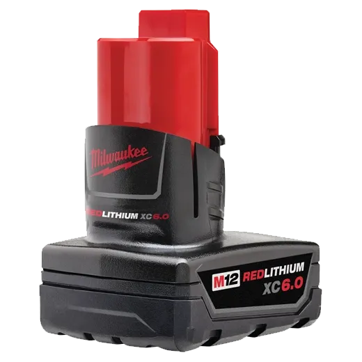 48-11-2460 Milwaukee M12 REDLITHIUM HIGH OUTPUT XC 6.0 AH Battery Pack