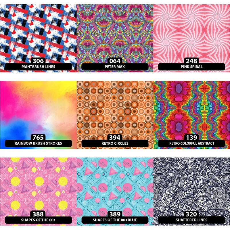 Abstract Orajet 3164 Patterned Adhesive Vinyl (11" x 12")