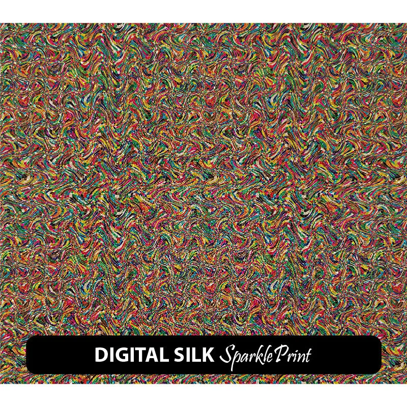 Abstract Sparkleprint Patterned HTV (13.5" x 12")