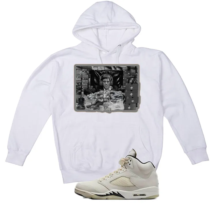 Air Jordan 5 SE “Sail” | illcurrency White T-Shirt (OWN IT)