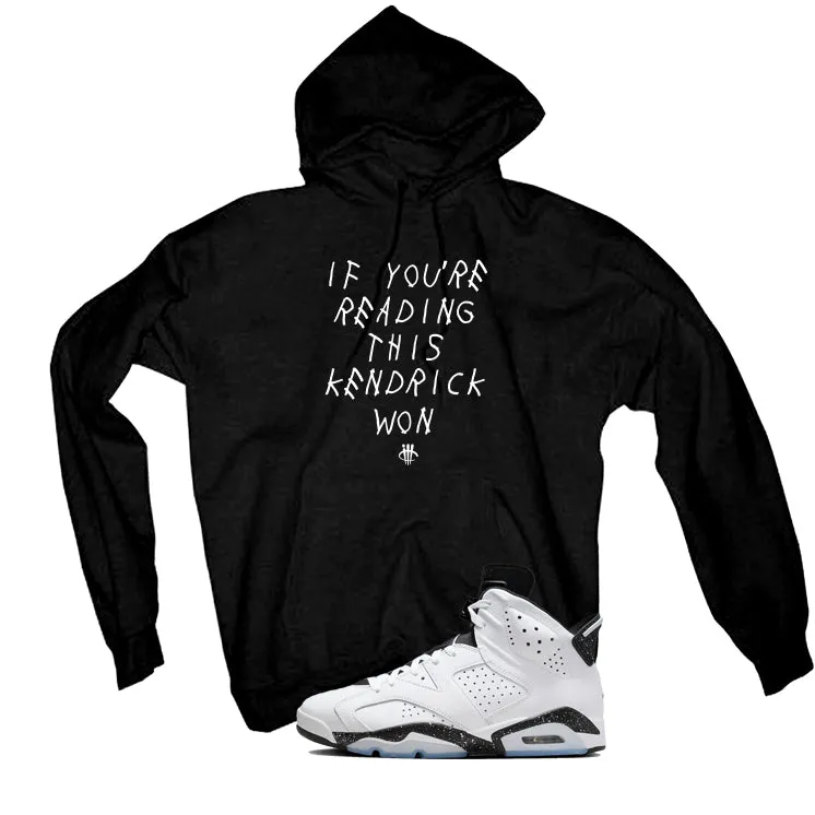 Air Jordan 6 Reverse Oreo Black T-Shirt (If your reading this)| illcurrency