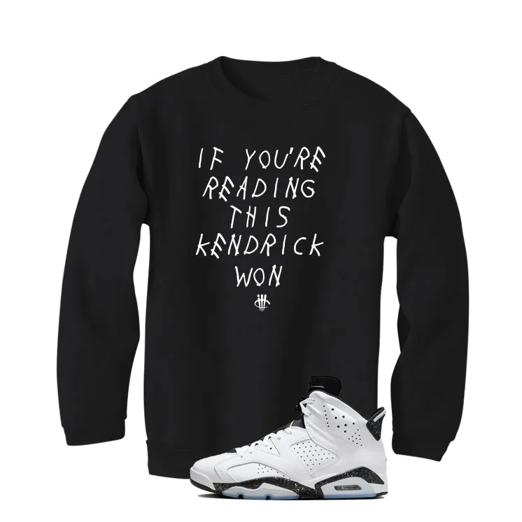 Air Jordan 6 Reverse Oreo Black T-Shirt (If your reading this)| illcurrency