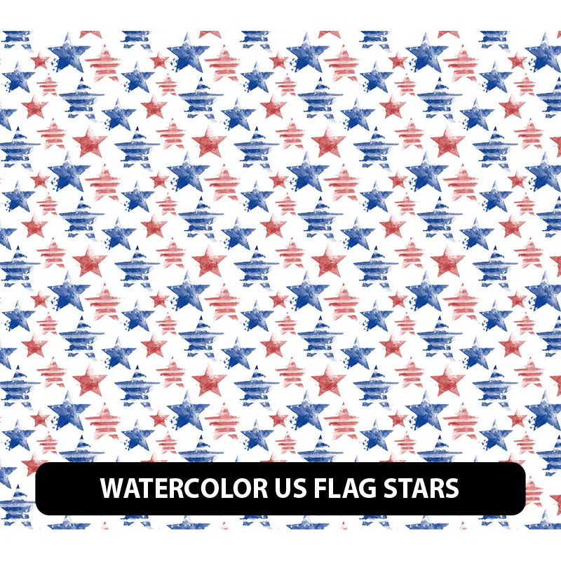 American Themed Orajet 3164 Patterned Adhesive Vinyl (11" x 12")