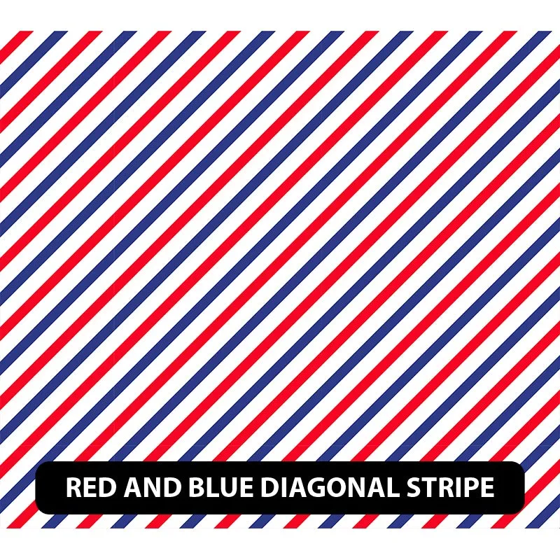 American Themed Orajet 3164 Patterned Adhesive Vinyl (11" x 12")