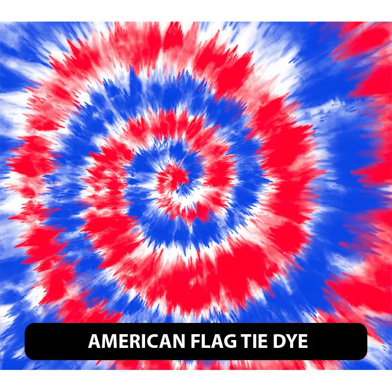 American Themed Puff Patterned HTV (12" x 12")