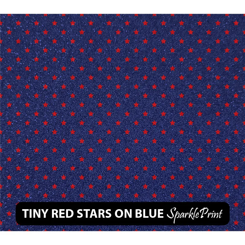 American Themed Sparkleprint Patterned HTV (13.5" x 12")