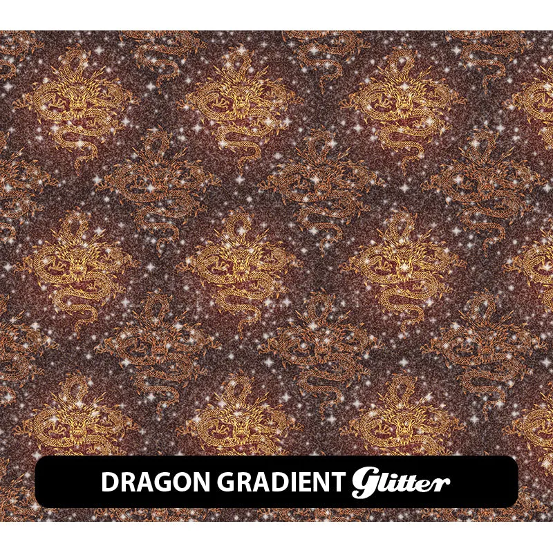 Animal Glitter Patterned HTV (12" x 12")