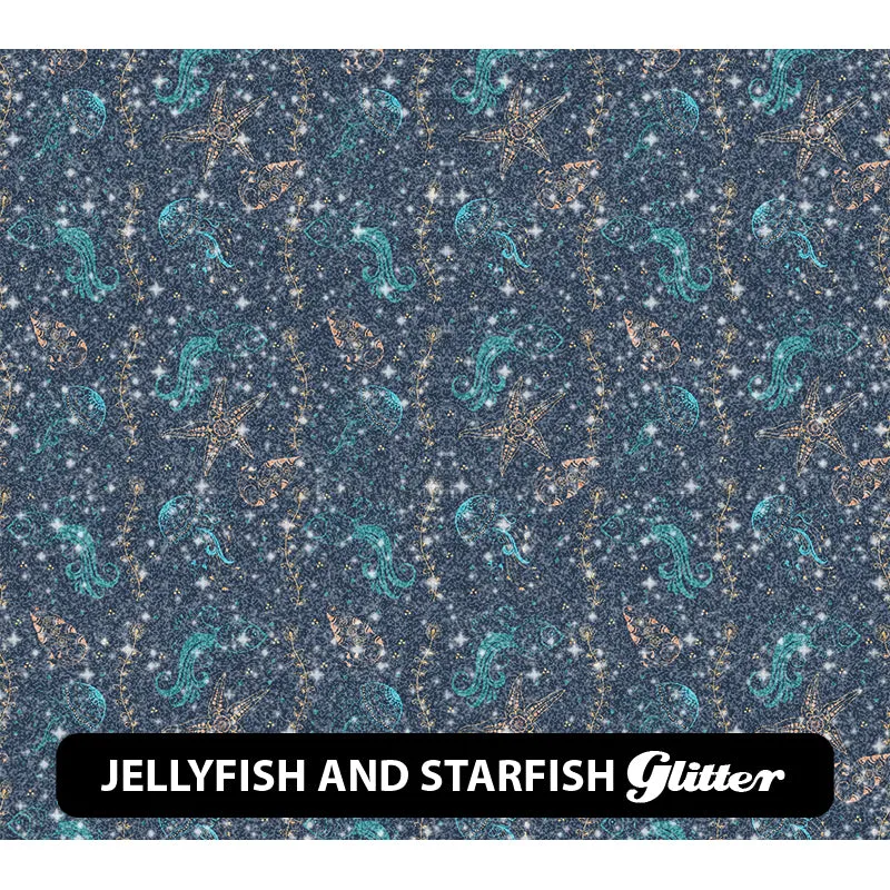 Animal Glitter Patterned HTV (12" x 12")