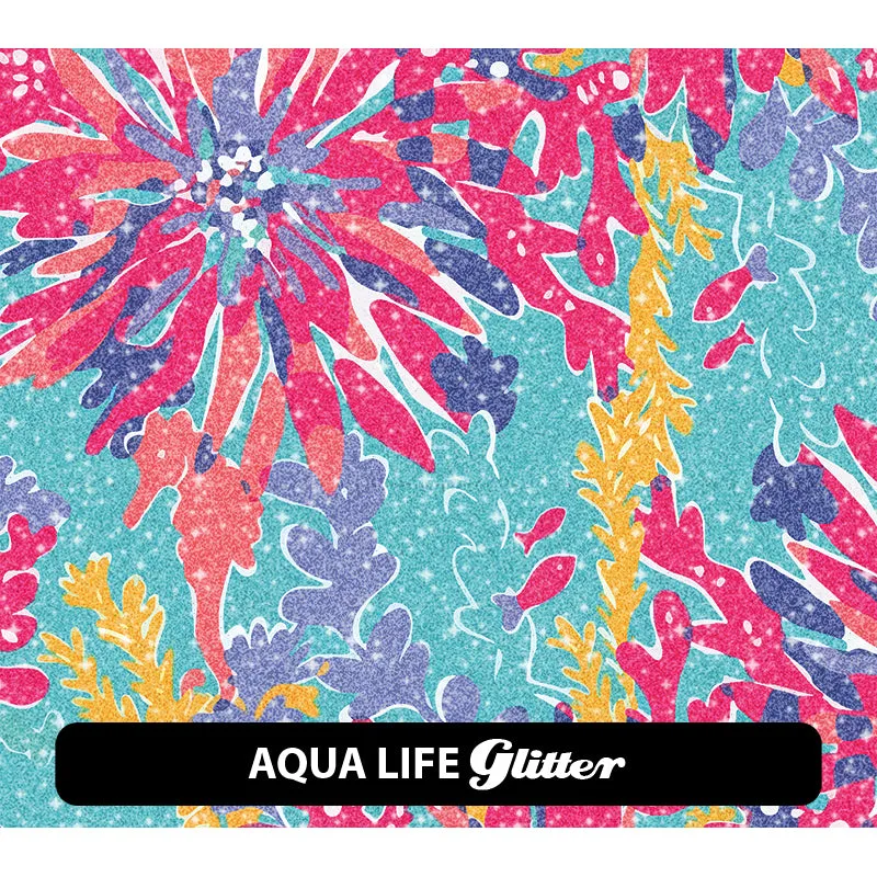 Animal Glitter Patterned HTV (12" x 12")