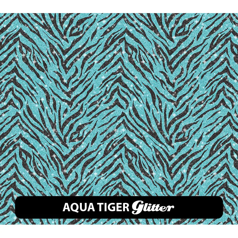 Animal Glitter Patterned HTV (12" x 12")