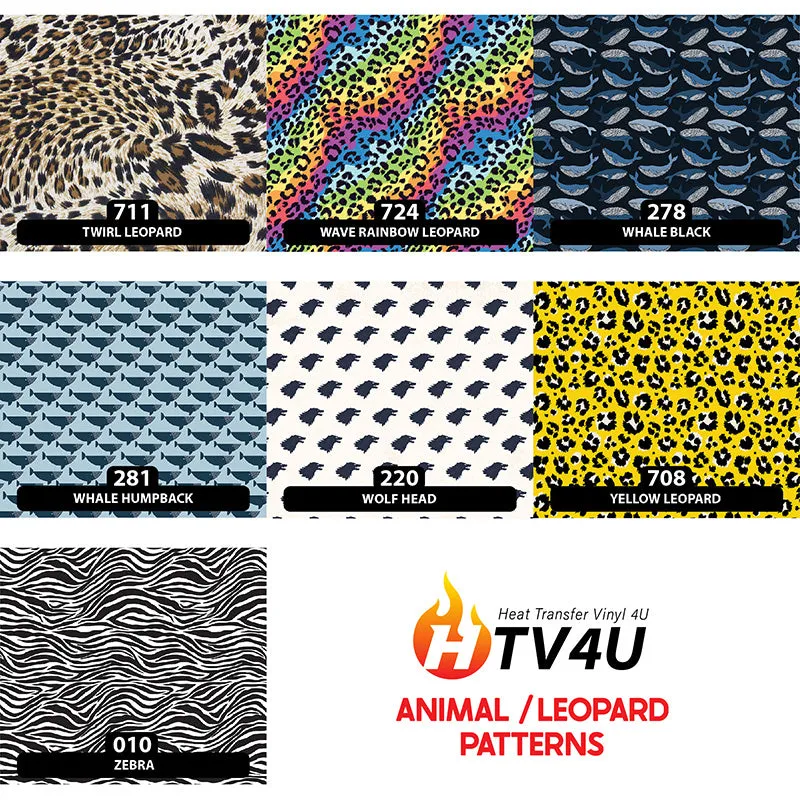 Animal Orajet 3164 Patterned Adhesive Vinyl (11" x 12")