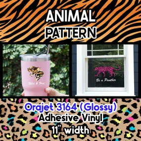 Animal Orajet 3164 Patterned Adhesive Vinyl (11" x 12")