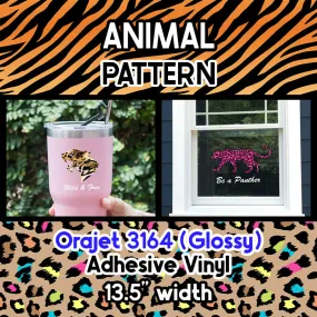 Animal Orajet 3164 Patterned Adhesive Vinyl (13.5" x 12")