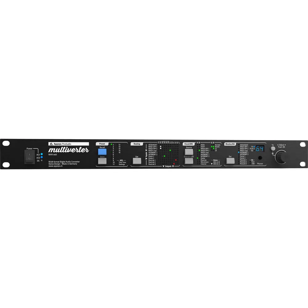 Appsys ProAudio MVR-64 MKII Multiverter Digital Format Converter