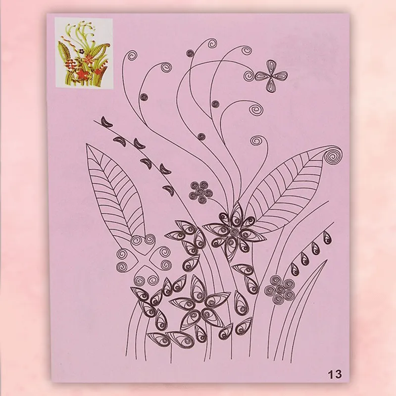 Art Addiction - Quilling Pattern Templates (18 pcs set)