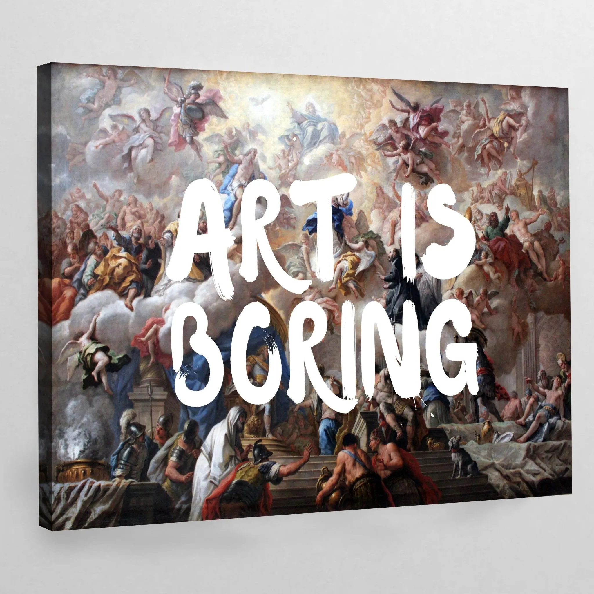 Art Is Boring Wall Art