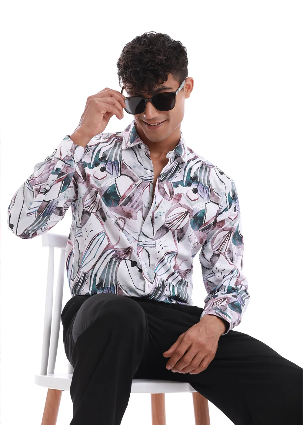 Artistic Printed Shirt