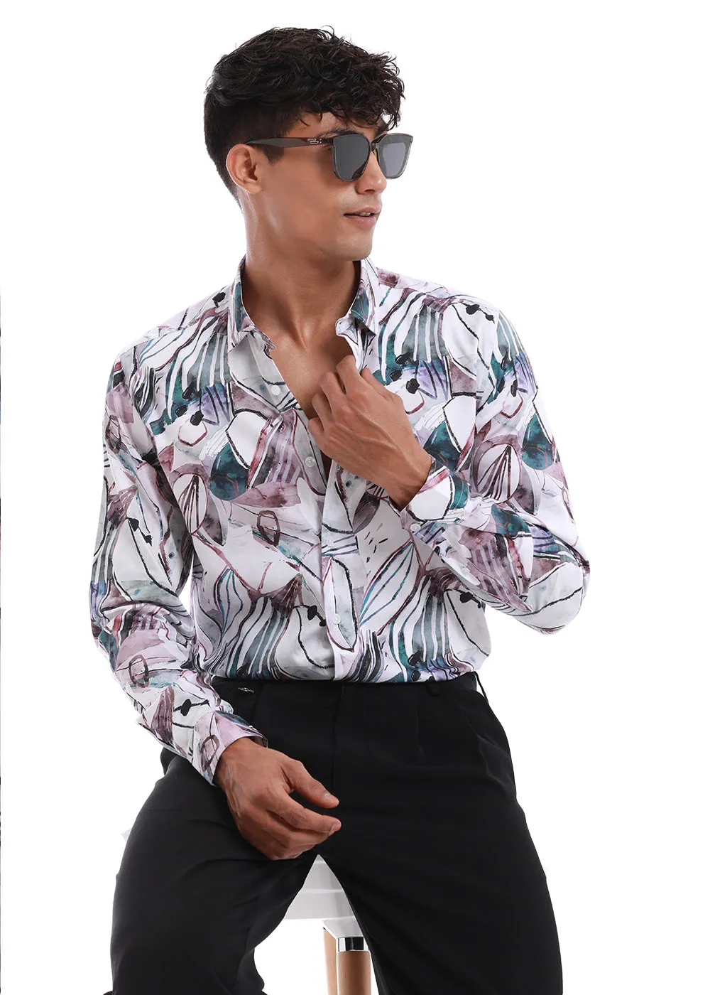 Artistic Printed Shirt