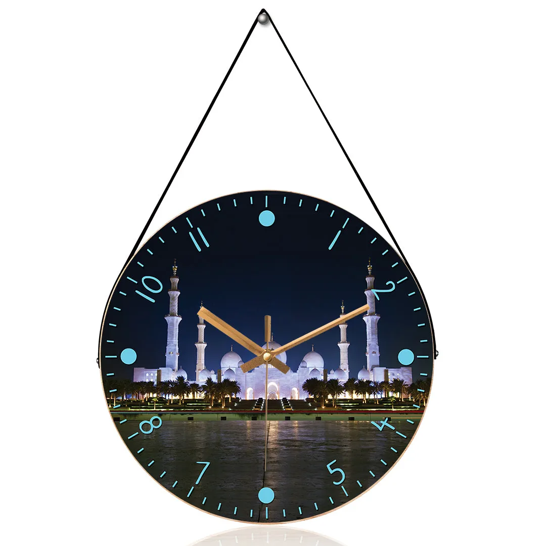 Attraction Lighting Abu Dhabi Wall Clock