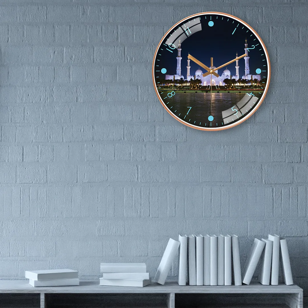 Attraction Lighting Abu Dhabi Wall Clock