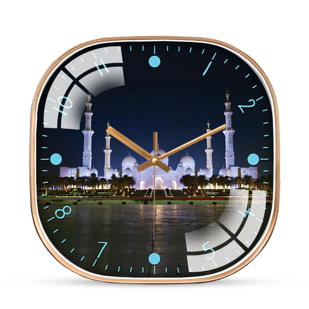 Attraction Lighting Abu Dhabi Wall Clock