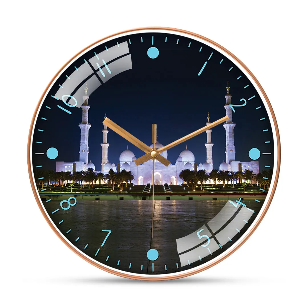 Attraction Lighting Abu Dhabi Wall Clock