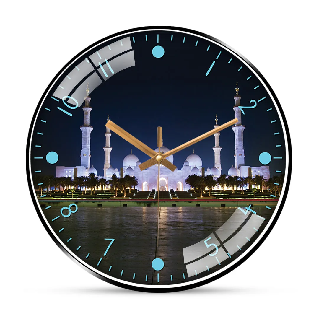 Attraction Lighting Abu Dhabi Wall Clock