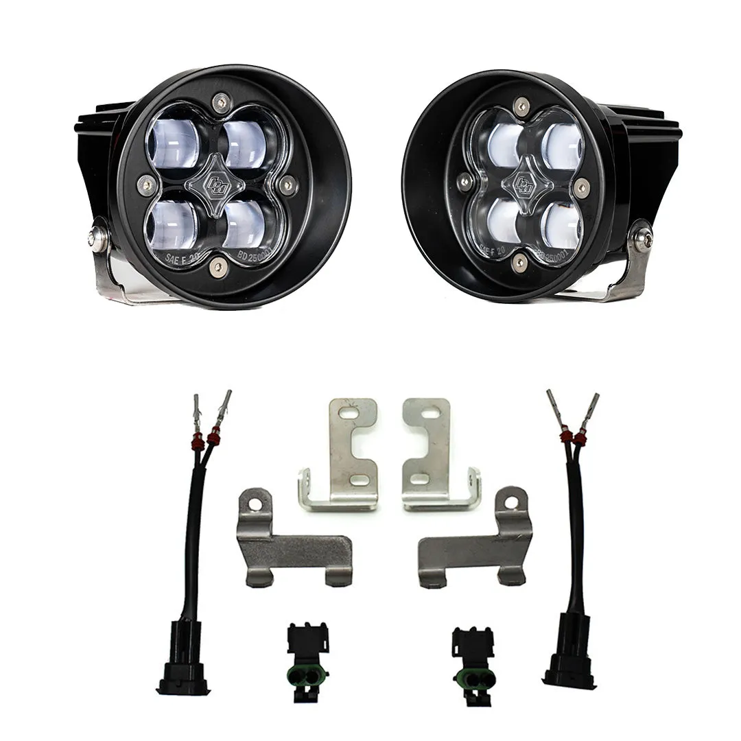 BAJA DESIGNS | 4Runner 5th Gen 2010-2024 & Tacoma 2nd & 3rd Gen 2012-2023 & Tundra 2nd Gen 2014-2021 Squadron-R SAE Fog Pocket Light Kit