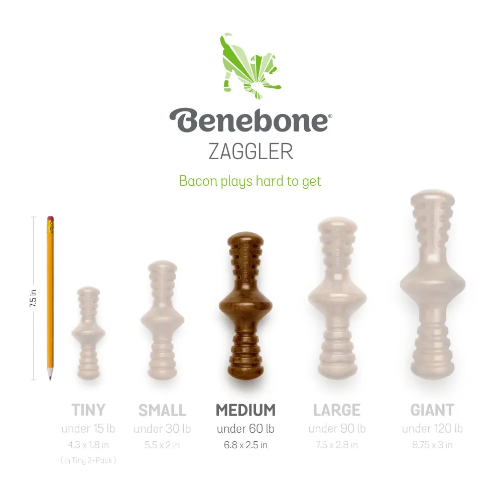 Benebone Zaggler Peanut Toy for Dog