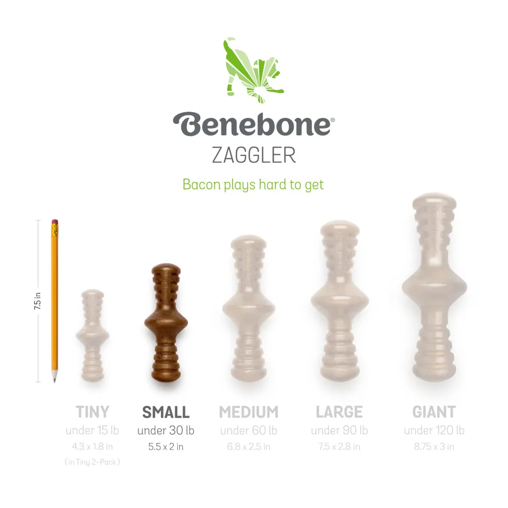 Benebone Zaggler Peanut Toy for Dog