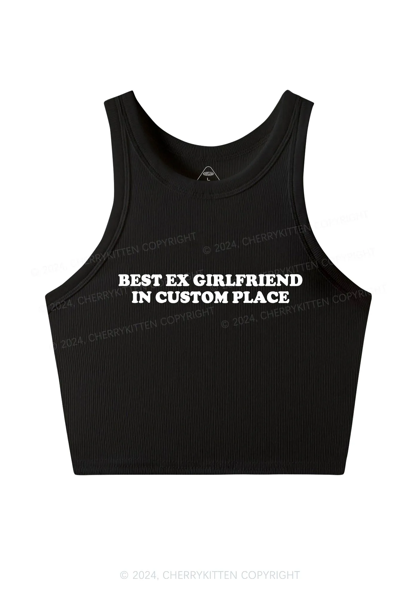 Best Ex Girlfriend Custom Y2K Crop Tank Top Cherrykitten