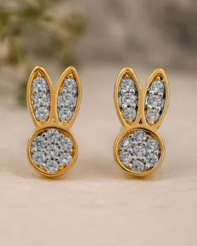 Bunny Mini Cz Studs