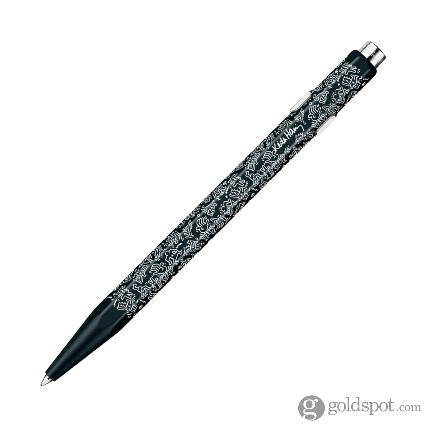 Caran d'Ache 849 Keith Haring Ballpoint Pen in Black - Christmas 2023