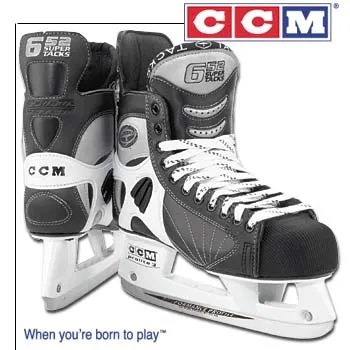 CCM - Super Tacks Size 3 Ice Skates - Crazy Clearance Sale