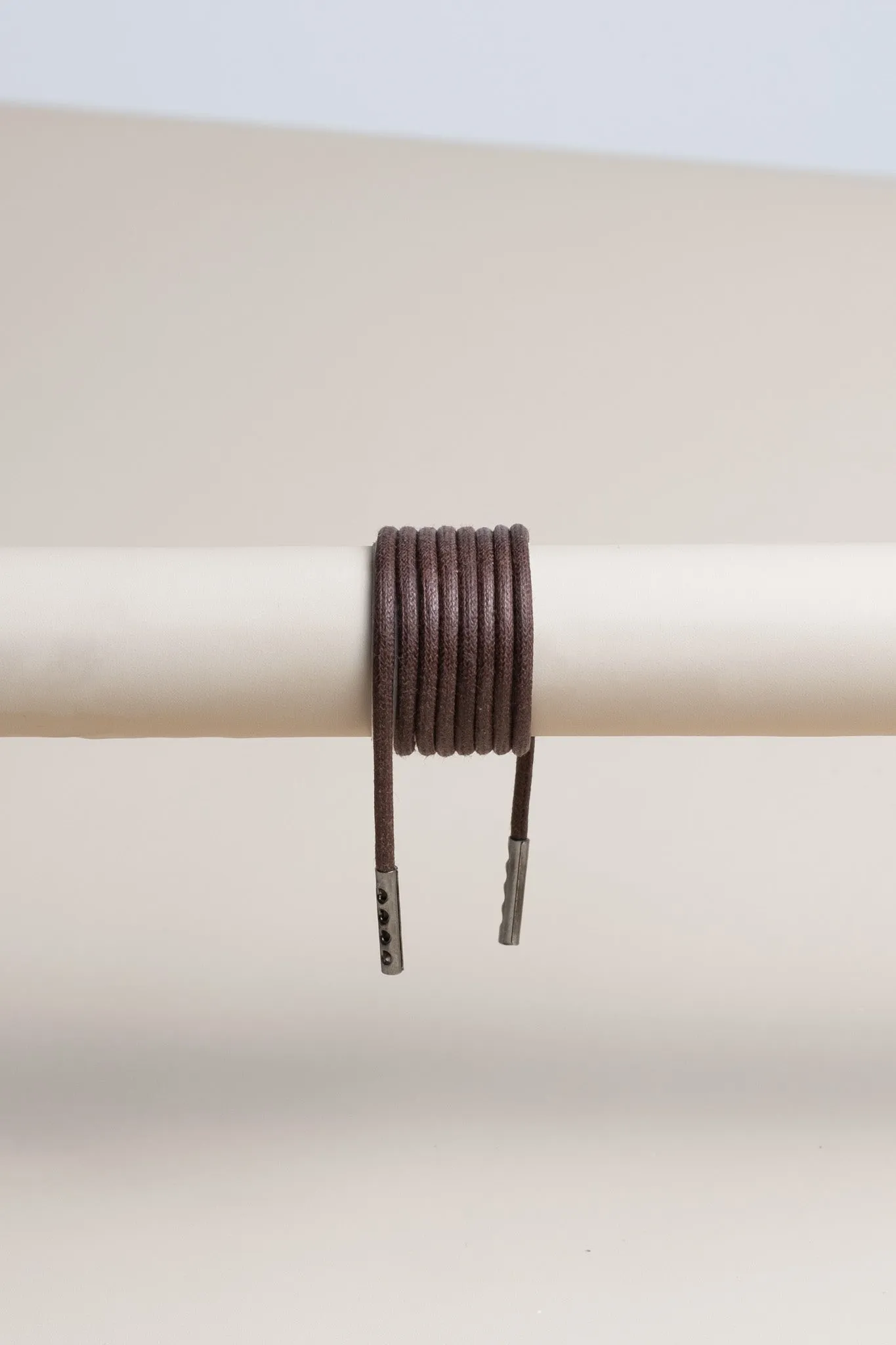 Chocolate Brown | Round Waxed Shoelaces