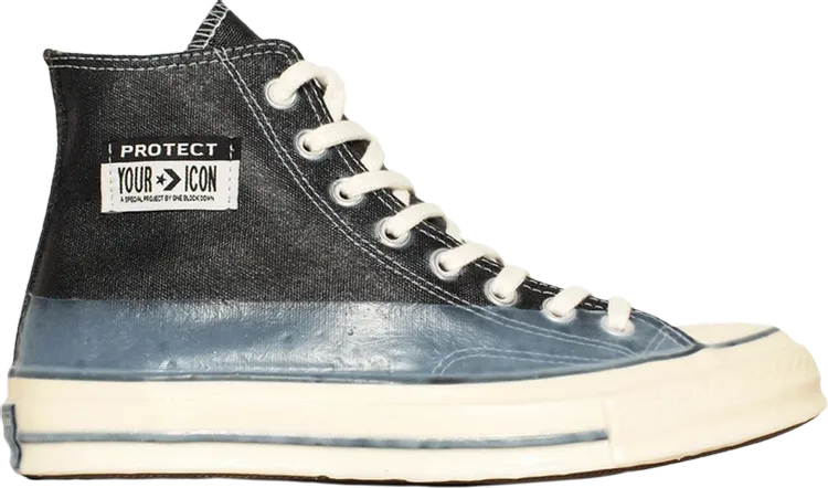 Converse One Block Down x Chuck 70 Protect Your Icon Sneakers - Black