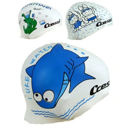 Cressi Junior Swim Cap - Patterned