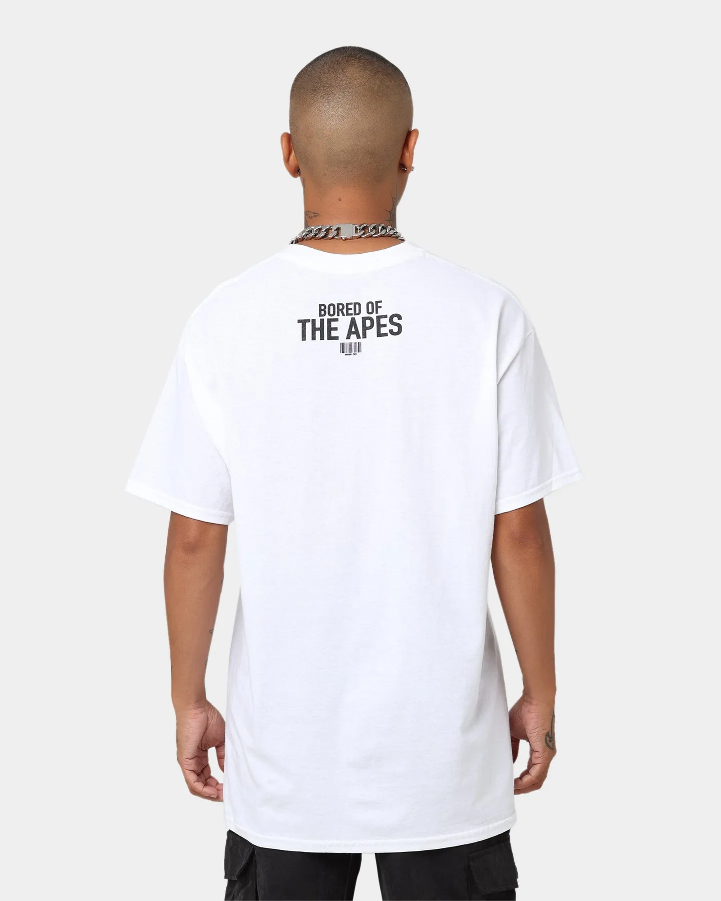 Culture Kings x Champ Medici "Bored Of The Apes" #6723 T-Shirt White