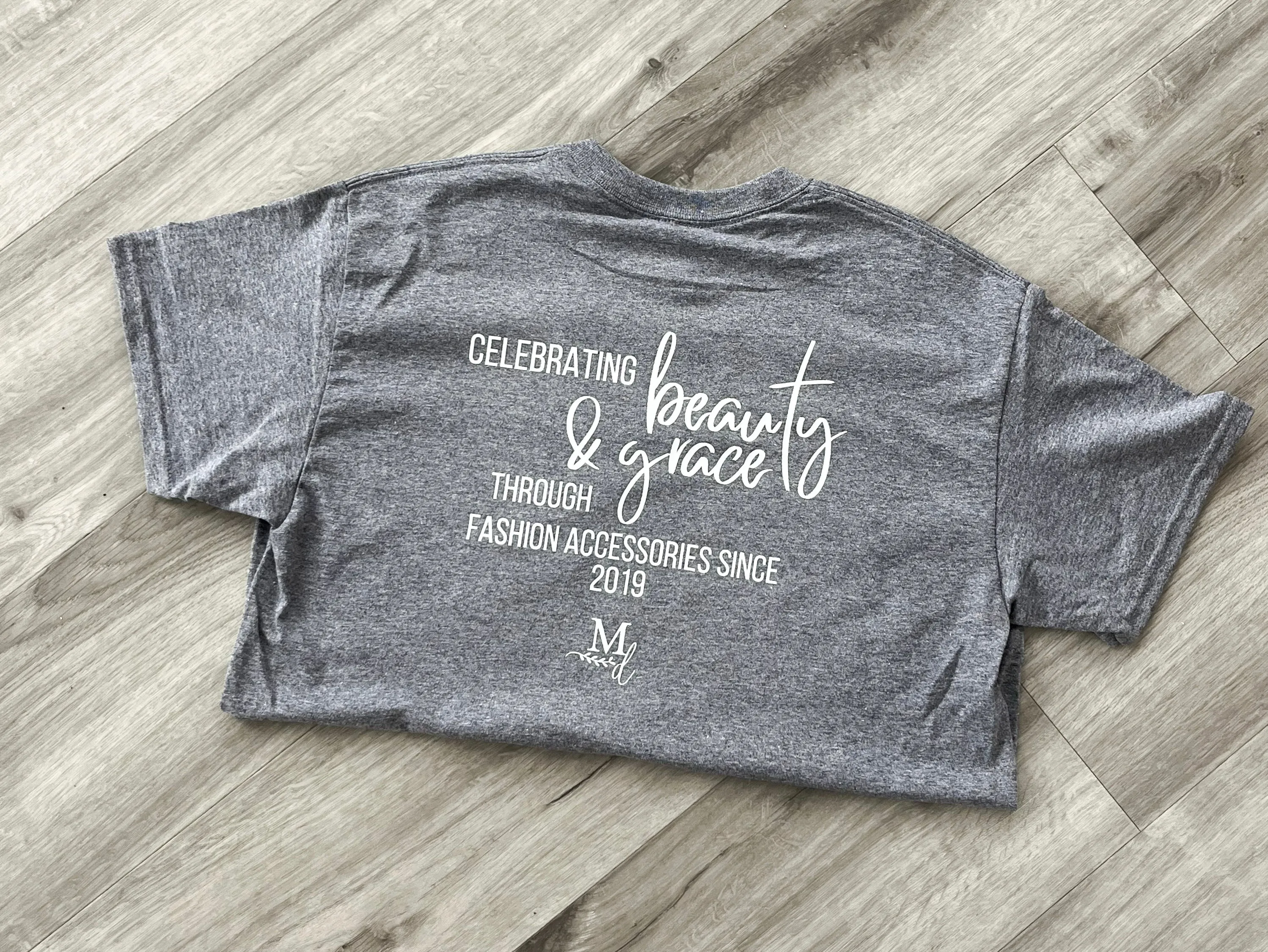 Dark Heather Grey MADdesign Tee