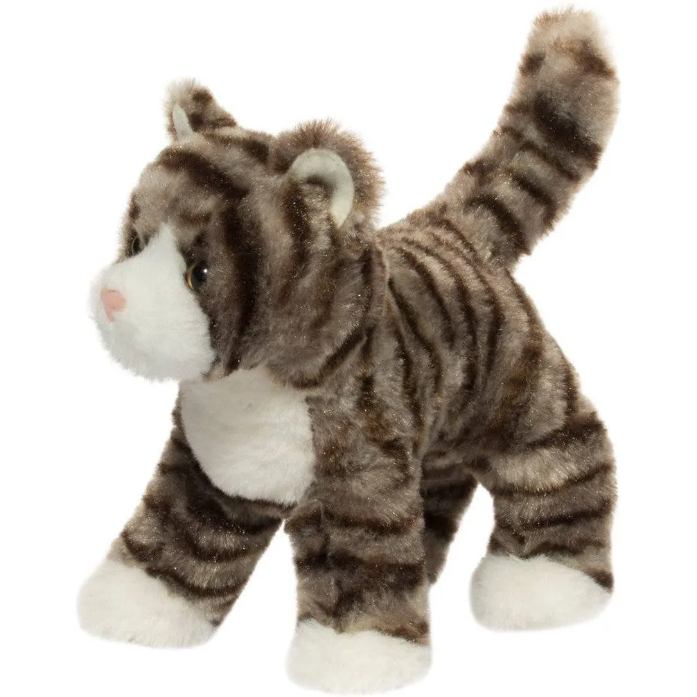 Douglas Zigby Gray Stripe Cat