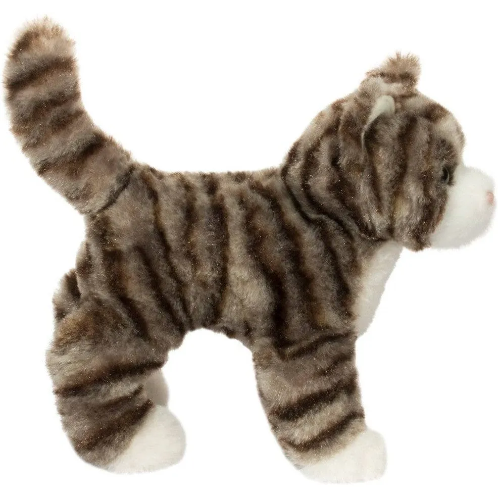 Douglas Zigby Gray Stripe Cat