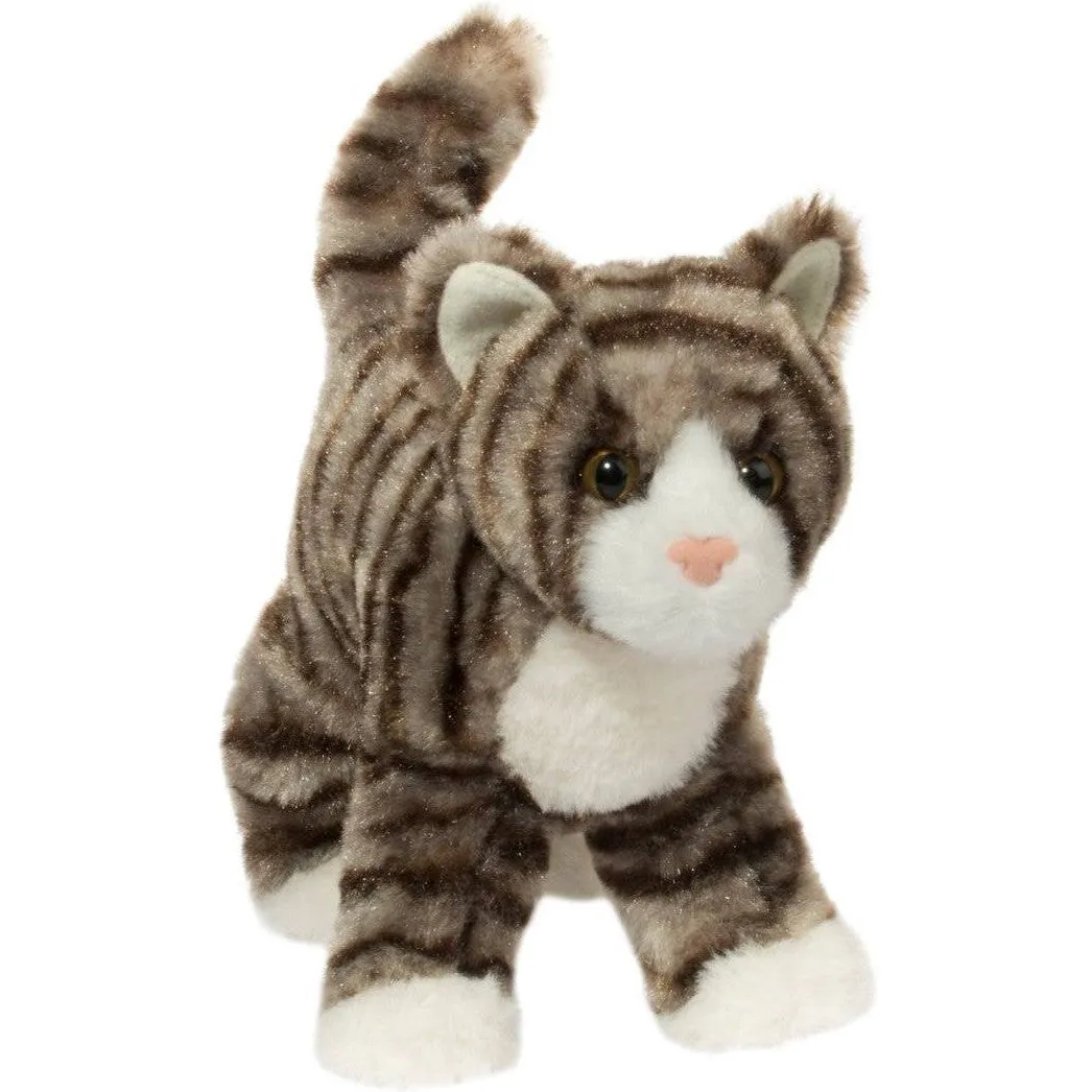 Douglas Zigby Gray Stripe Cat