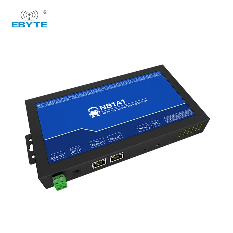 Ebyte NB1A1 Hot Sale Wholesale 5g Edge Computing Serial Port RJ45 Rs485 To Wireless Ethernet Network Port Modbus Gateway